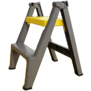 2단 접이식 사다리 세차용 리틀 영도 안전사다리 다크그레이 경량 간이사다리 1. 작업대