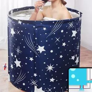 반신욕 욕조 성인용 가정용 휴대용 접이식 욕조 좁은 공간 아파트 이동식 샤워 욕실 부스 대형