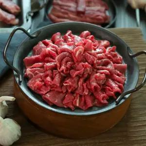 [광림상회] 당일작업 초신선 한우 1등급 불고기 500g