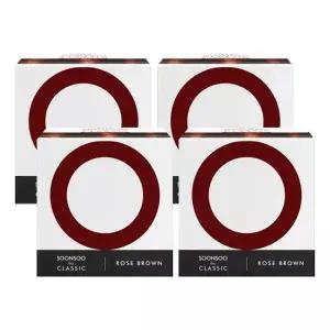 순수 더 클래식 염색약 로즈 브라운X4개