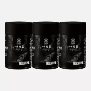 조선은단 9번 9회 구운 구전죽염  (가루 소금 분말) 3개