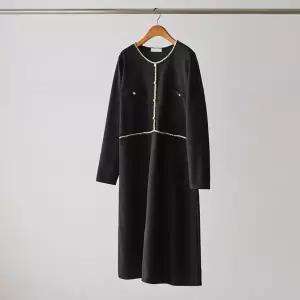 (안나앤플러스) 아티세 플레어 원피스[드레스ECG29] 빅사이즈