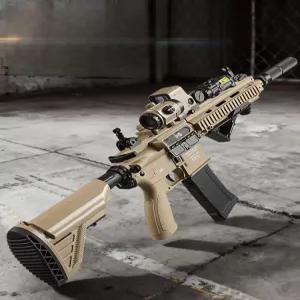 HK416 자동 전동건 연속 모드 장난감 전동총 젤리탄총