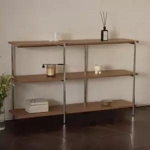 3단 모듈장 거실 원목 서랍 진열장 DD몰 복도 가구 티비다이