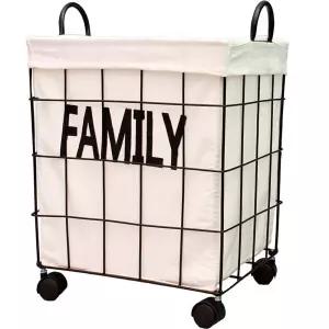 책가방정리함 책 보관함 바구니 빨래 네트망 바퀴달린