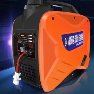 24V 발전기 저소음 휴대용 소형 24v 비상 배터리 전기 인버터