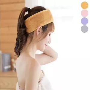 [하프클럽/셀러허브_여성트랜드패션]부드러운 헤어소품 머리띠 찍찍이 밴