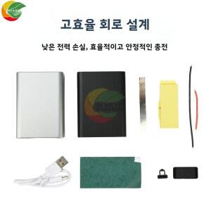 96인치 TFT 컬러 키트 디지털 DIY 케이스 5W 파워 뱅크 22 충전 디스플레이 21700 배터리 모듈 고속 스크린