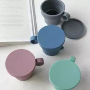뉴 실리콘 파스텔 접이식 컵 4color