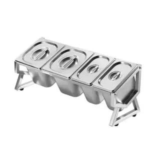 피자 샌드위치 가게 양념통 보관 보관통 샐러드