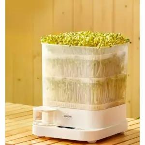 스마트 콩나물 자동물주기 재배기 무순 새싹재배기 3단 대용량 콩나물기 사계절재배가능