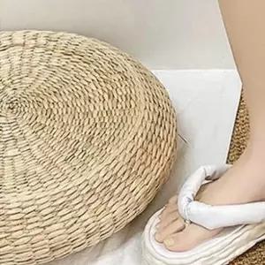 통굽크리미슬리퍼 쿠션 통굽 키높이 여름 데일리 털신발 쪼리 거실 여성샌 (WFK2AHU)