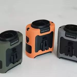 휴대용 허리 선풍기 USB 캠핑 충전식 등풍기 골프 허리선풍기