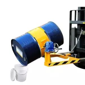 지게차 드럼통 핸들러 집게 오일 리프트 장비 클램프