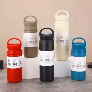 스텐텀블러 진공350ml 고급 스텐 보온 소재) (304 텀블러 손잡이 보냉 500ml