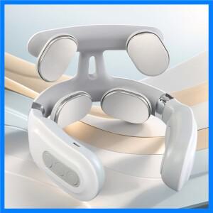 4헤드 전기 등 마사지기 USB 충전식 온열 마사지 기계 경추 및 전신 마사지용