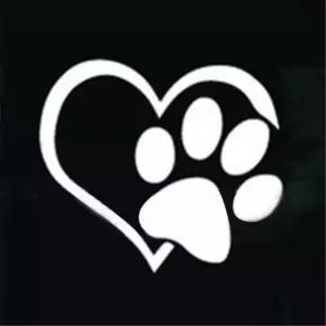 하트 발자국 자동차 데칼 스티커 셀프튜닝 30대남성 레이꾸미기 차량악세사리