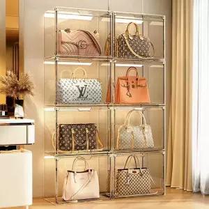 가방장식장 백 쇼케이스 진열장 수납장 선반 드레스룸