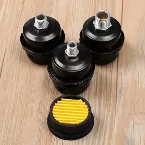 콤프레샤부품 공기 압축기 예비 부품 125mm 16mm 20mm 금속 흡입 필터 스쿼치 머플러 주방