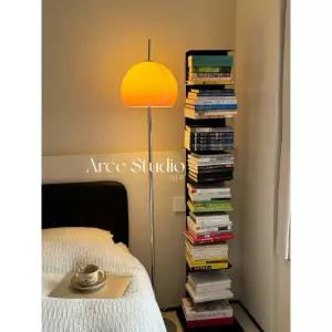 코너 나선형 모서리 철제 캐비닛 책장 6 수납 검정 층 수납장