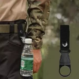 고품질 생수병 홀더 카라비너 걸이 스트랩 배낭 물병 연결링 (WFJREG7)