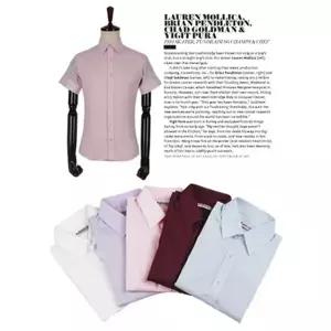 고품질 정장 단가라 솔리드 남자 정장셔츠 반팔셔츠 데일리 (WFJRENU)