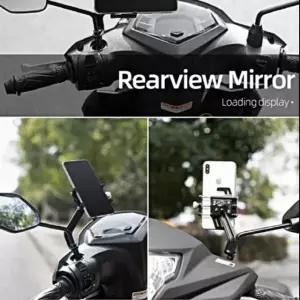 오토바이 cnc 스마트폰거치대 미러브라켓 모터사이클 백