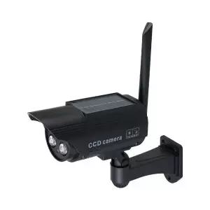 모형 보안 카메라 태양광 충전식 실외 CCTV 장식용 (WFJ6CNA)