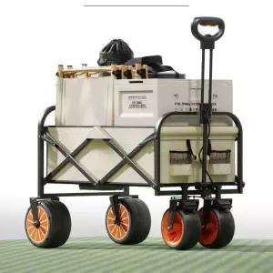 사륜 전동웨건 모듈 카트 짐수레 캠핑 운반카 핸드카 자동