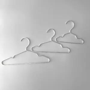 TC 강아지 옷 미니 옷걸이 메탈 은색 25cm 3p (WFJ70G4)