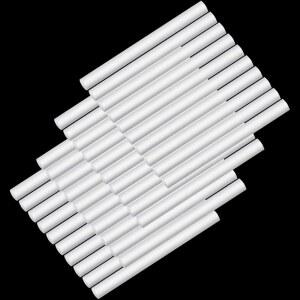 40피스 필터 면 리필 여행 미니 스틱 자동차 교체 부품, 사무실 침실(2.75인치)의 휴대용 개인용 USB 전원 스마트 H20용 부품