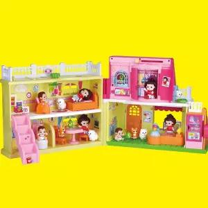 여아 똘똘이 아이스크림가게 인형집장난감 옷입히기놀이