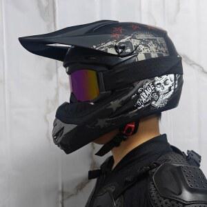 산악 자전거 헬멧 바이크 MTB 사계절 오프로드 풀페이스 로드 사이클링 오토바이