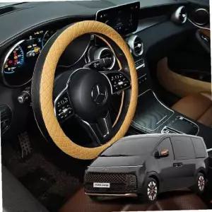 스타리아 가죽 퀼팅 엠보싱 핸들커버 시즌2