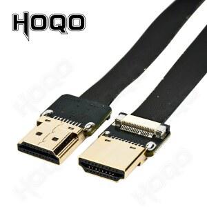 hdmitohdmi FPV HDMI A 타입 수 FPC 플랫 마이크로 미니 호환 케이블 멀티콥터 항공 사진용 10cm 20cm 50cm