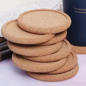 코르크 컵 받침 티코스터 컵받침대 컵받침홀더 홈카페용품 카페소품
