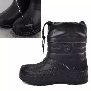 남자 겨울 털방한화 방수 부츠 배달 작업화 장화 신발 남자겨울레인부츠