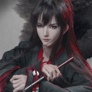 몽테조이 MDZS 링돌 BJD 인형 RD WWX 웨이 우시안 70cm 장난감 피규어 큰 란 왕지 MXTX 모 다오 주시