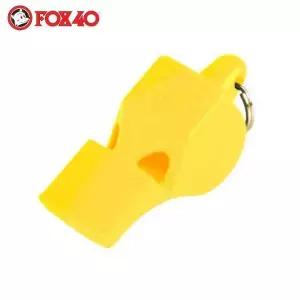폭스 클래식 미포함 옐로우 줄 스포츠호각 호루라기 (WFJ7T8N)