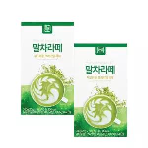 동일 말차라떼 부드러운 프리미엄 10T X 2개 그린티 녹차