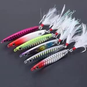 루어낚시 산천어 고등어 갈치 14g 메탈지그 삼치 아마 (WFK92BP)