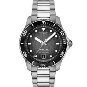 티쏘 [세금포함] [정품] New Seastar 40MM Graded 그레이 블랙 Men 시계 T120.807.11.051.00 손목시계 명품