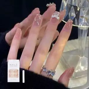 네일팁 붙이는 Z168 인조손톱 손톱연장 젤네일팁 셀프 (WFK92QA)