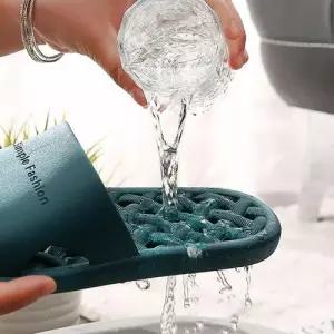 EVA 미끄럼방지 욕실화 화장실 거실 실내화 슬리퍼 WE6721D