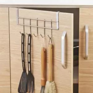 싱크대 스텐 5구 문걸이 수납걸이 공간활용 WE6C6A1