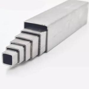 길이 500mm 304 스테인레스 스틸 사각 튜브 직사각형 브래킷 산업용 플랫 레이저 절단