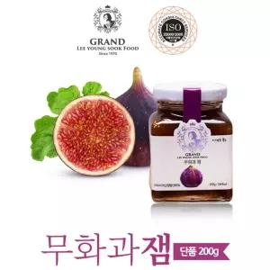 이영숙푸드 무화과 잼 200g 맛있는 선물용 과일 용과일 몸에좋은