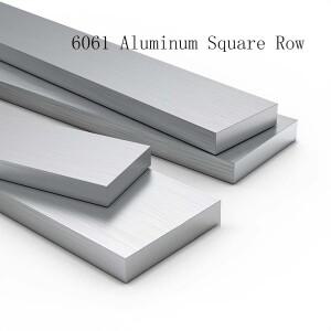 1개 6061 알루미늄 합금 플랫 바 플레이트 사각 로드 판금 스트립 솔리드 CNC 재질 두께 5mm 6mm 7mm 8mm 9