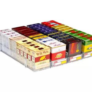 담배푸셔 진열대 마트 디스플레이 케이스 선반 단면