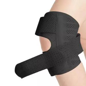 측면 M 가능한 기초 블랙 보호대 패드 연골 슬개골 무릎 싱글